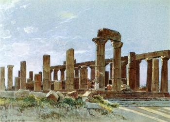 威廉 斯坦利 哈玆爾廷 Agrigento aka Temple of Juno Lacinia